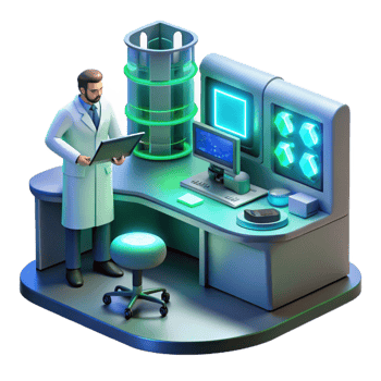 wonderful creative A Futuristic Laboratory Filled with genuine png