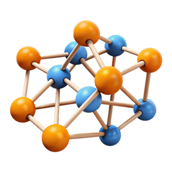 beautiful traditional A Network of Interconnected Nodes genuine png