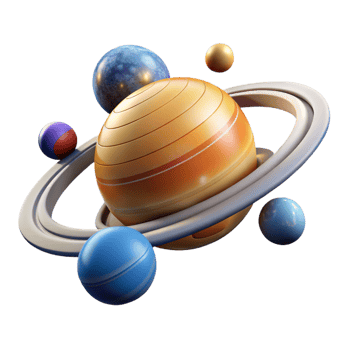 stunning abstract A Digital Representation of the Solar 4K png