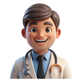 magnificent rustic Portrait of a Kind Hearted Doctor with a 4K png