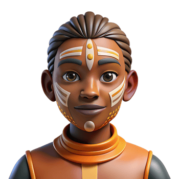 impressive traditional Portrait of a Person with Their Face 4K png