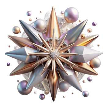 serene artistic Abstract Starburst Effect Transparent for Graphic Design Elements high quality png