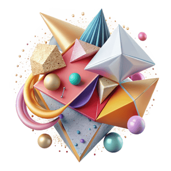 wonderful artistic Abstract Triangles Cutout Colorful Background for Presentations high resolution png