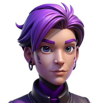 wonderful artistic Portrait of a non-binary person with short, purple hair and intricate facial tattoos, cyberpunk style, dramatic chiaroscuro lighting exclusive png