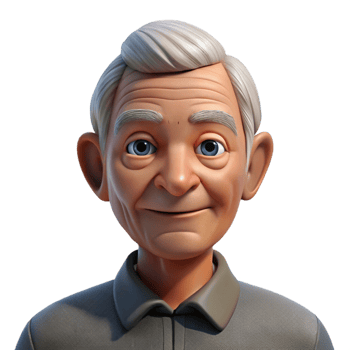 impressive traditional Portrait of an Elderly Man with Deep high resolution png