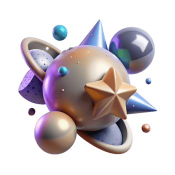 elegant traditional Binary Star System Two Stars Orbiting Transparent for Astronomy original png