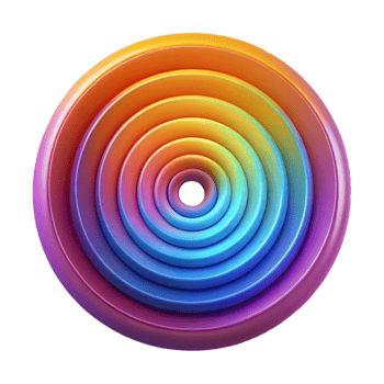serene minimalist A Series of Concentric Circles Radiating exclusive png