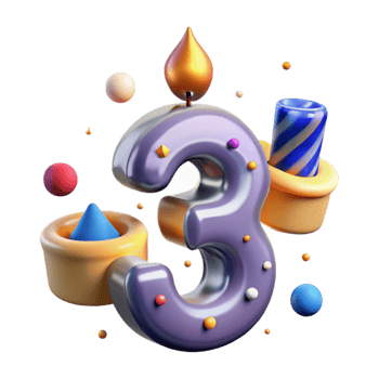 magnificent rustic Birthday Candle with Number 1 Cutout for First Birthday exclusive png