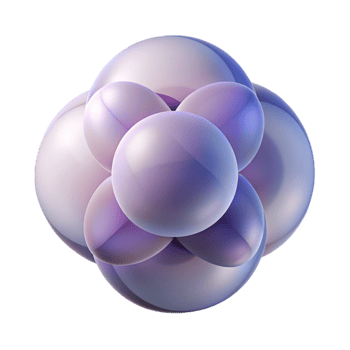 impressive classic A series of overlapping, translucent circles, creating a sense of depth and dimension, illuminated by a soft, ambient light 4K png