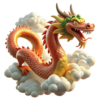 elegant modern A Proud Chinese Dragon with Shimmering high quality png