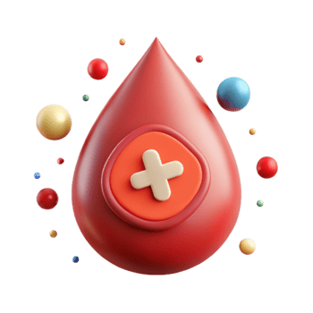 extraordinary modern Blood Drop Donation Icon Isolated for Healthcare Campaigns exclusive png