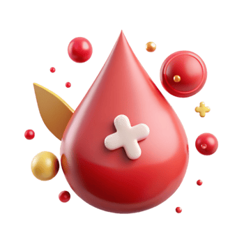 dramatic creative Blood Drop Donation Medical Icon Cutout for Blood Drive Campaigns professional png