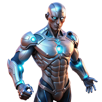 impressive rustic A Cybernetically Enhanced Human with original png
