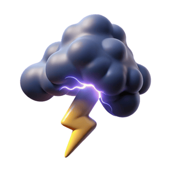 elegant abstract A lightning strike illuminating a dark, stormy sky, dramatic lighting, intense atmosphere authentic png