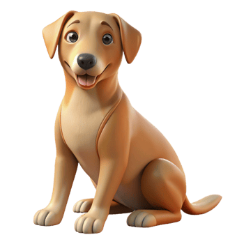 impressive contemporary Patient Dog Awaits premium png