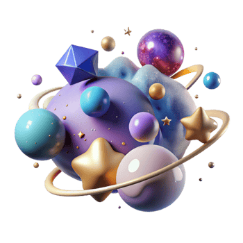 magnificent contemporary Cosmic Sky with Stars Cutout for Creative Compositions authentic png