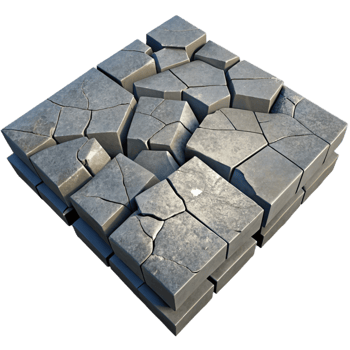 extraordinary modern Cracked Pavement Texture Seamless Cutout for Cityscapes authentic png