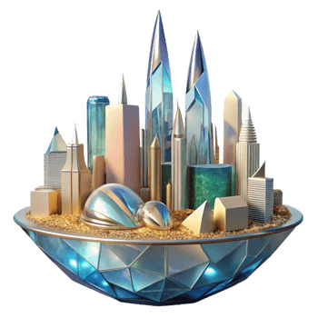 impressive creative Dubai Skyline Burj Khalifa Transparent for Tourism Marketing high quality png
