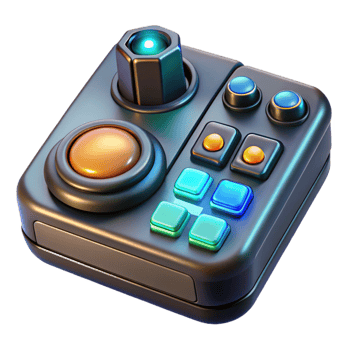dramatic rustic A Close Up of a Futuristic Control Panel authentic png