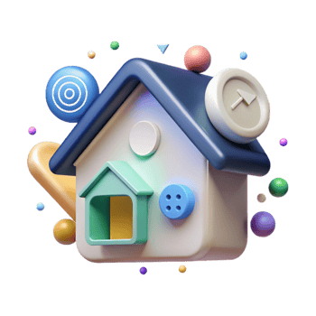 dramatic rustic Eco Friendly Smart Home Icons Transparent for Sustainability professional png