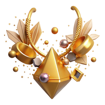 wonderful modern Gold Necklace Lariat Design Cutout for Trendy Jewelry authentic png
