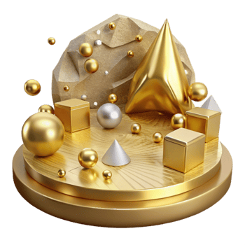 magnificent classic Gold Texture Floor Surface Transparent Interior high resolution png