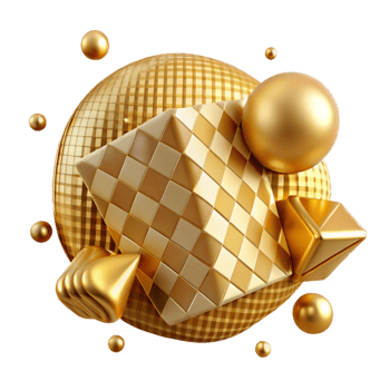 magnificent vintage Gold Texture Gingham Pattern Isolated Rustic exclusive png
