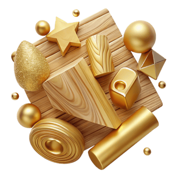 wonderful traditional Gold Texture Wood Grain Cutout Carpentry high resolution png