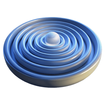magnificent creative A Series of Concentric Circles of original png