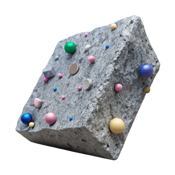 vibrant contemporary Granite Stone Texture Slab Isolated for Design Mockups genuine png