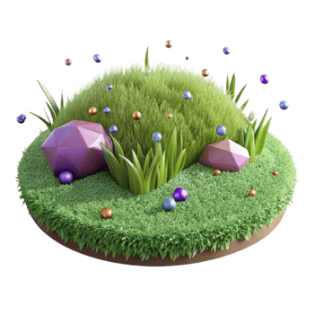 extraordinary creative Grass Patch Cutout for Ground Cover Textures detailed png
