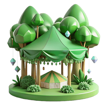 magnificent minimalist Green Canopy Nature Wallpaper Cutout high quality png
