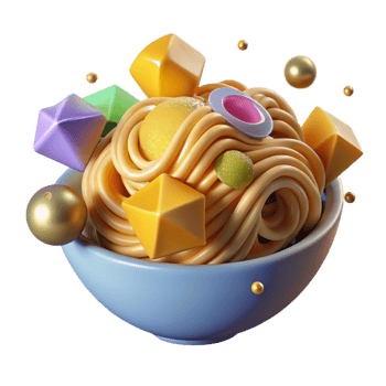 serene artistic Homemade Pasta Italian Dish Transparent Recipe Website png