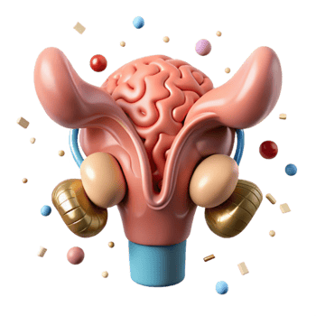 wonderful minimalist Human Pituitary Gland Anatomy Isolated for Hormone Regulation professional png