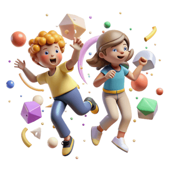 impressive vintage Impressionist Children Dancing Cutout high quality png