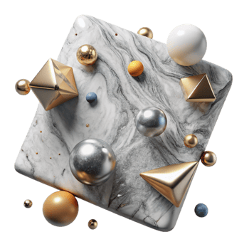 wonderful classic Marble Texture Square Format Cropped Cutout high quality png