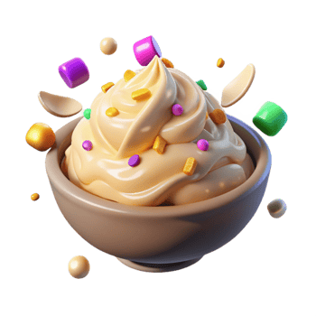 serene modern Mashed Potatoes Creamy Side Dish Isolated Thanksgiving Dinner professional png