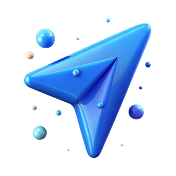 vibrant artistic Navigation Arrow Icon Blue Transparent for Web Design original png
