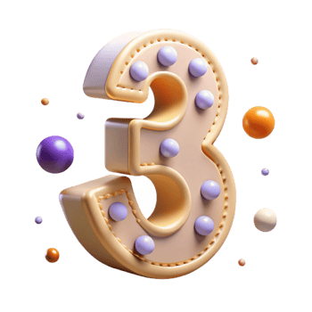 dramatic abstract Number Line Cutout for Elementary Math high resolution png