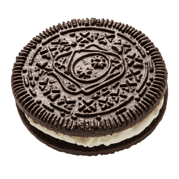 Oreo cookie isolated on transparent background png