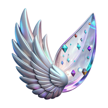 beautiful minimalist Phoenix Wing Transparent for Web Design high quality png
