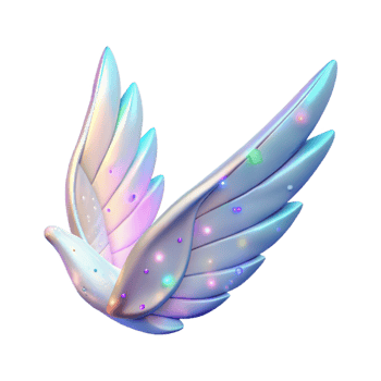 vibrant vintage Phoenix Wing Transparent for Web Design premium png