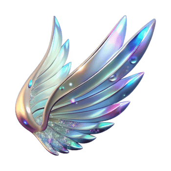serene modern Phoenix Wing Transparent for Web Design authentic png