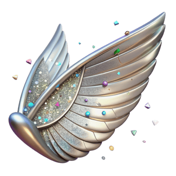 beautiful rustic Phoenix Wing Tip Transparent Detailed Texture professional png
