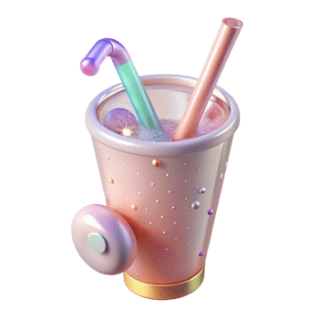beautiful traditional Plastic Straw Texture Transparent for Beverage Graphics premium png