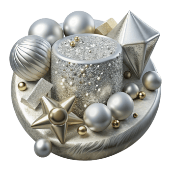 impressive contemporary Silver Textured Background Isolated for Website Design detailed png