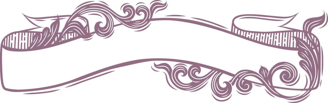 Hand Drawn Ribbon Vintage Banner and Thai art. png