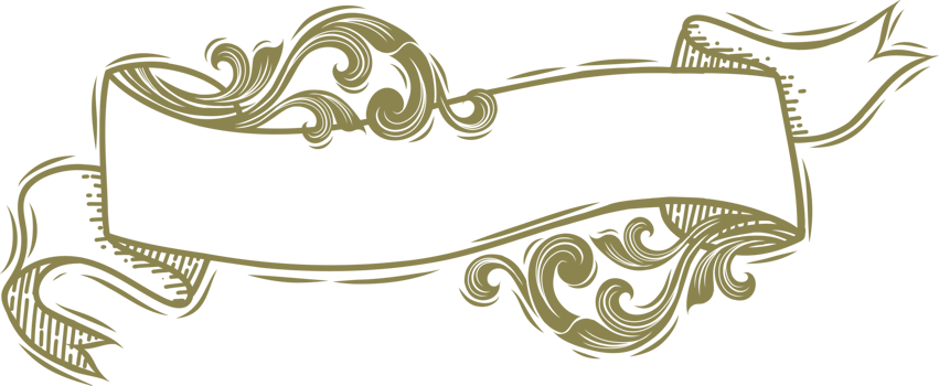 Thai art and Ribbon Banner Hand Drawn. png