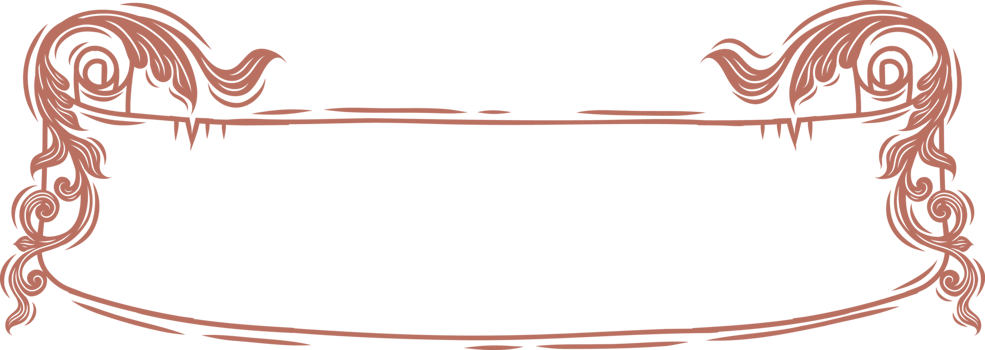 Vintage Ribbon Banner with Thai art. png