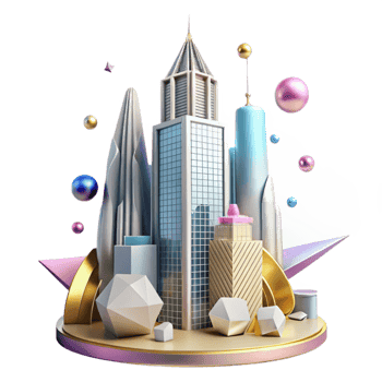 beautiful artistic Skyscraper Silhouette Transparent for Architectural Designs authentic png